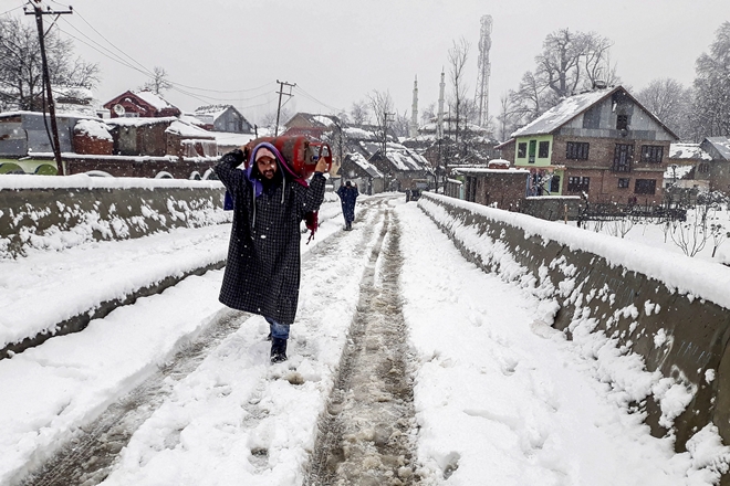 jammu and Kashmir fresh snowfall