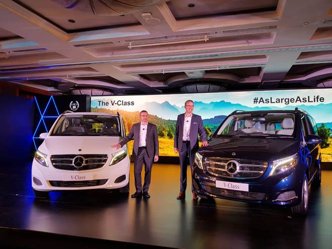 2019 Mercedes-Benz V-Class India Launch