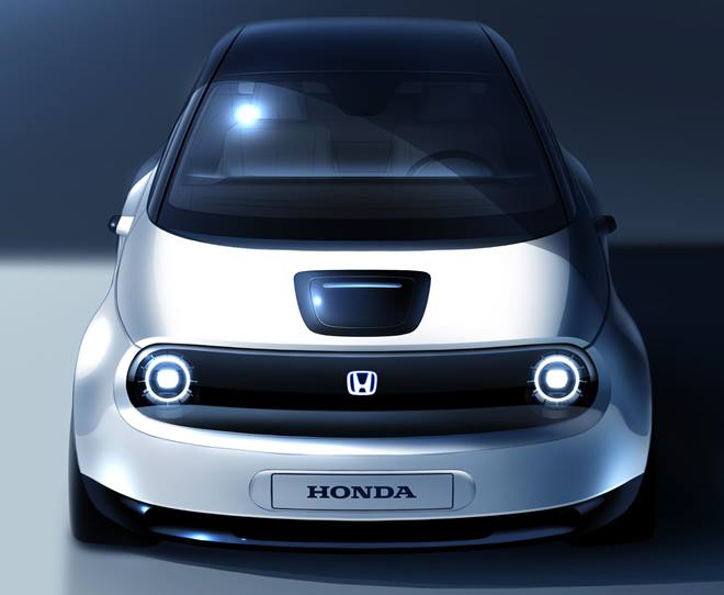 Honda electric car concept geneva motor show launch