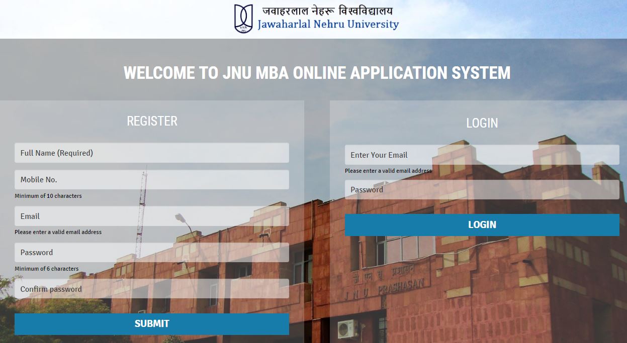 JNU admission 201920 Jawaharlal Nehru University invites online