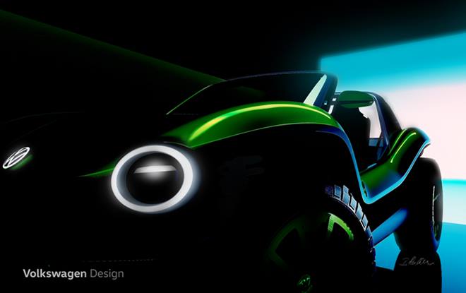 volkswagen electric dune buggy meb platform