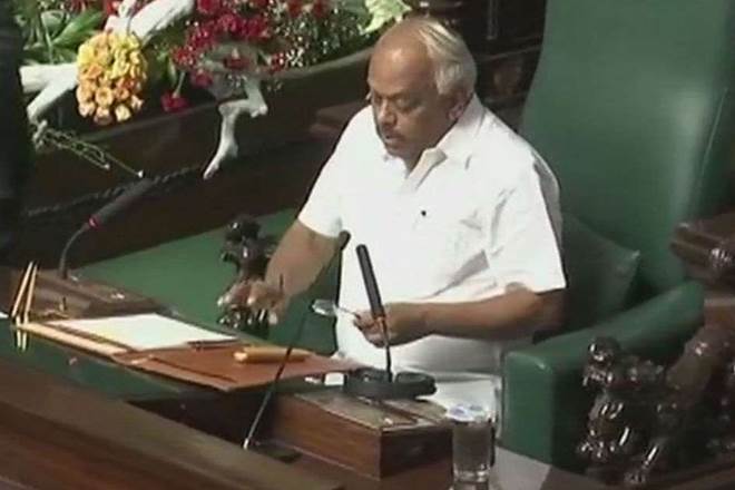 Karnataka assembly speaker ,Ramesh Kumar, four missing Karnataka MLAs, karnataka crisis, congress karnataka, hd kumarswamy, kumarswamy , kumarswamy government, Congress JDS government,