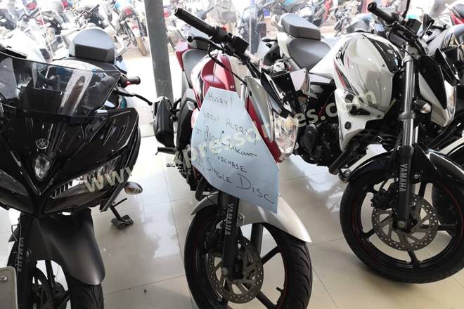 yamaha fz paid service cost