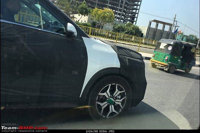 Kia SP2i new alloy wheel design (Image Source: Team-BHP)