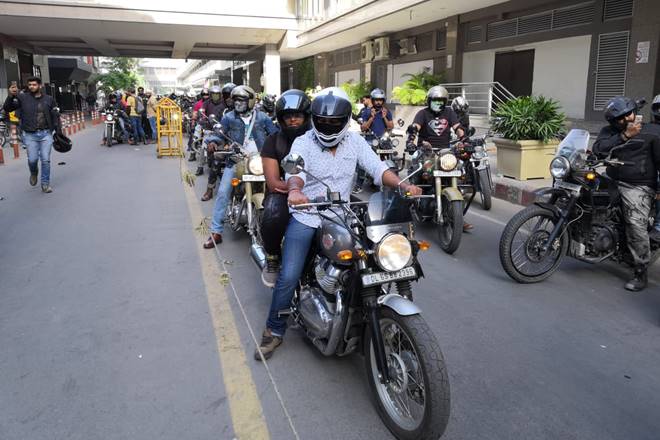 Close to 340 riders participated from Delhi in Royal Enfield One Ride