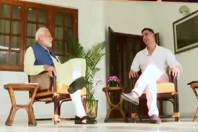akshay kumar pm modi interview LIVE