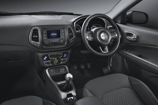 jeep compass sport plus price in india interior