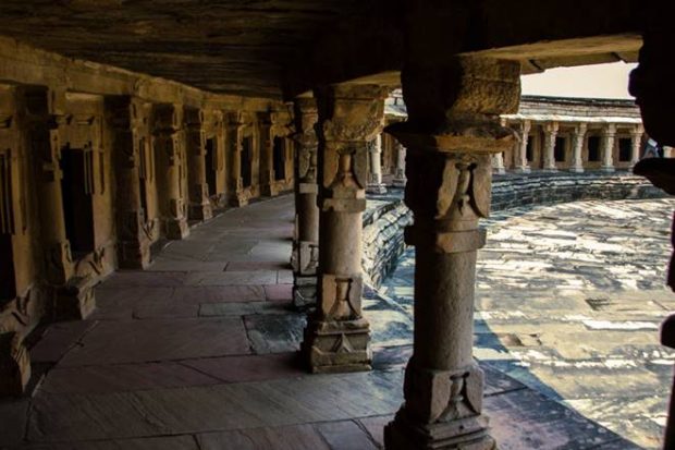Chausath Yogini temple (Ekattarso Mahadeva Temple) in Morena. (Image by Monidipa Dey)
