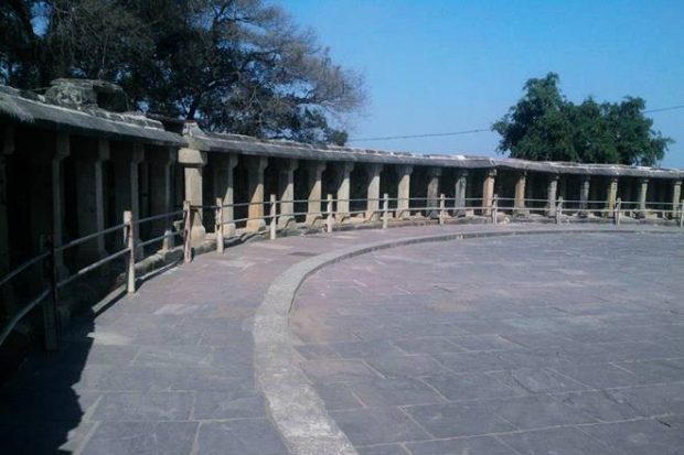 Chausath Yogini temple (Ekattarso Mahadeva Temple) in Jabalpur. (Image by Tarun Bhardwaj)