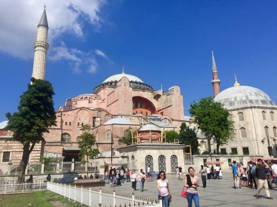 Hagia Sophia in Istanbul Turkey