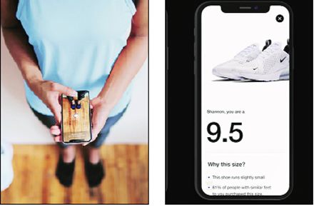 Nike Fit app, nike fitness app