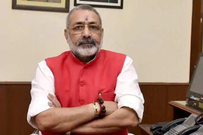Giriraj Singh, Nitish Kumar iftaar, Ram Vilas Paswan iftaar, bjp Iftaar party, amit shah iftaar, Giriraj Singh, Begusarai MP, Giriraj Singh navratri