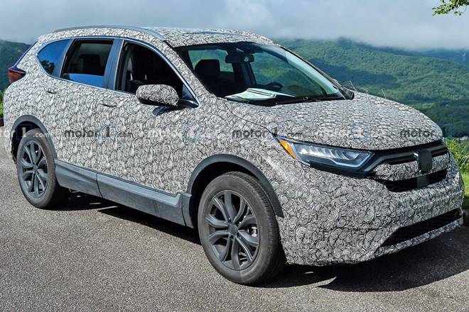 2020 honda cr-v spy shot 660image