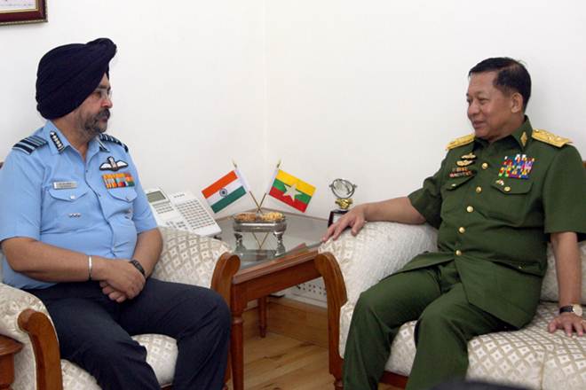 Act East Policy, INdia, Myanmar, defence cooperation, Myanmar Defence Services, Shripad Yesso Naik, defence news