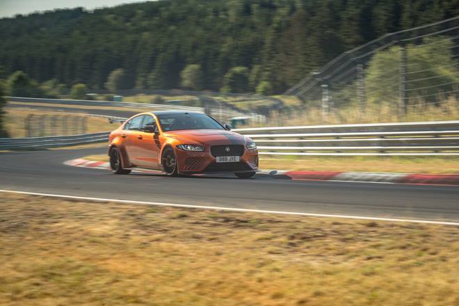 Jaguar xe sv Project 8 Nurburgring Record two