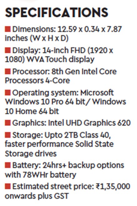 Dell Latitude 7400, Dell Latitude 7400 2 in 1, Dell Latitude 7400 review, Dell Latitude 7400 price, Dell Latitude 7400 specs, Dell Latitude 7400 specifications, Dell Latitude 7400 india price, Dell Latitude 7400 india launch, Titan Gray machined aluminum, Windows Hello, 8th Gen Intel Core Processors 4 Core
