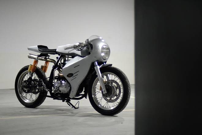 modified royal enfield gt535 jd custom two