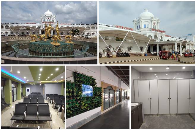 Indian Railways Agartala station