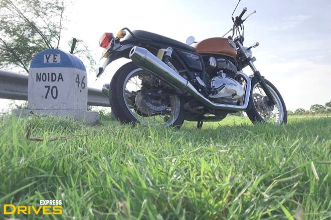 royal enfield interceptor 650 review rear