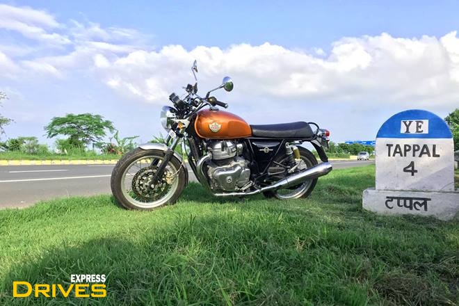 royal enfield interceptor 650 review side