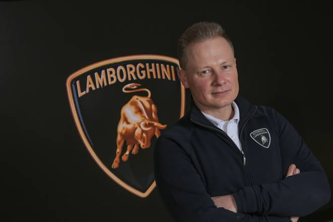 Mitja Borkert lamborghini design head