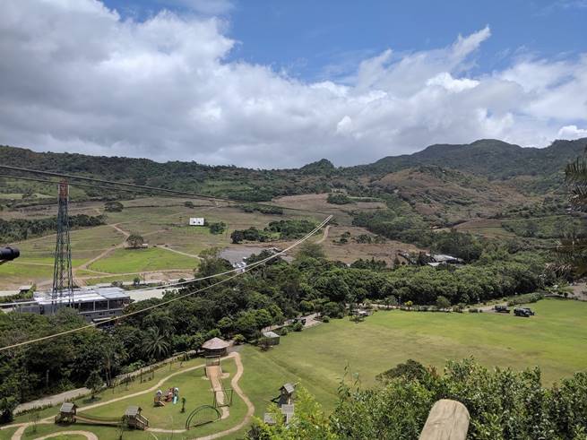 Ziplining in Mauritius