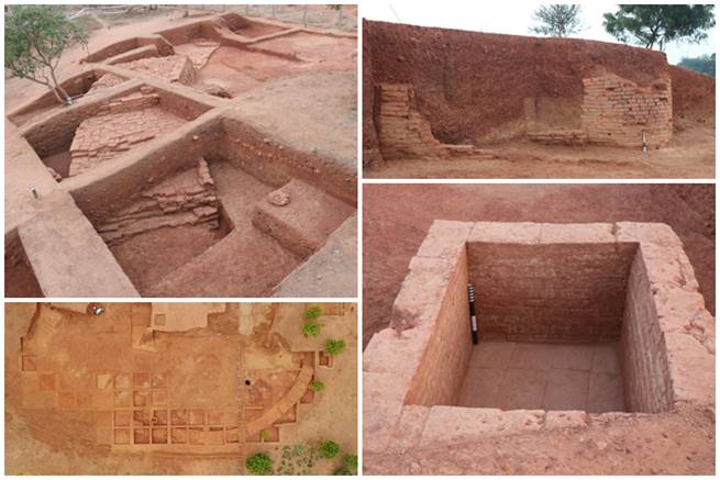 Vishnu idol, Vishnu idol found in andhra, ASI , Gottiprolu excavations, pallava