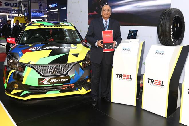 auto expo 2020 jk tyre smart tyre