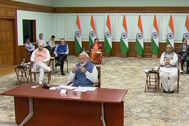 modi meeting with chief ministers