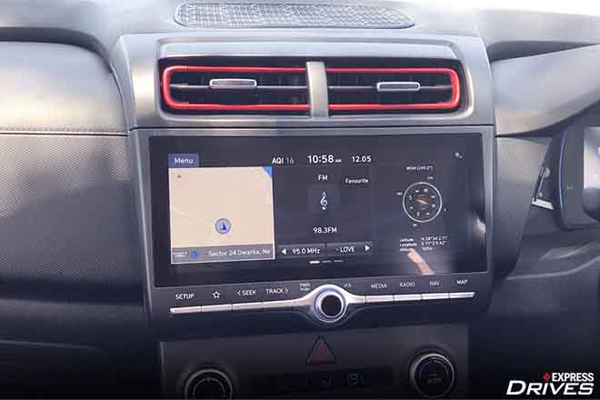 2020 Hyundai Creta touchscreen
