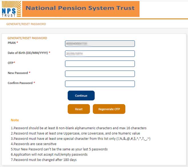 National Pension System, NPS, eNPS