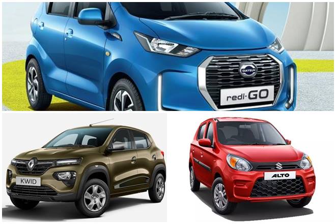 cars under 3 lakh rupee ex showroom price, Most affordable cars in india, maruti suzuki alto, renault kwid, datsun redi go, cheapest cars in indian market