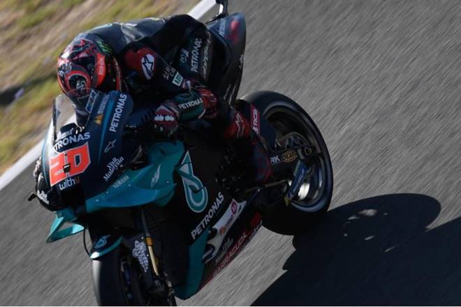 2020 motogp andalucia gp yamaha quartararo rossi vinales
