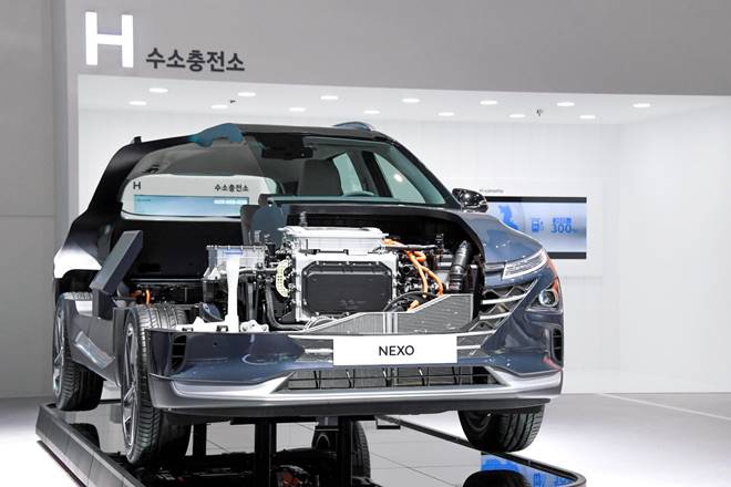 hyundai hydrogen fuel cell nexo fcev