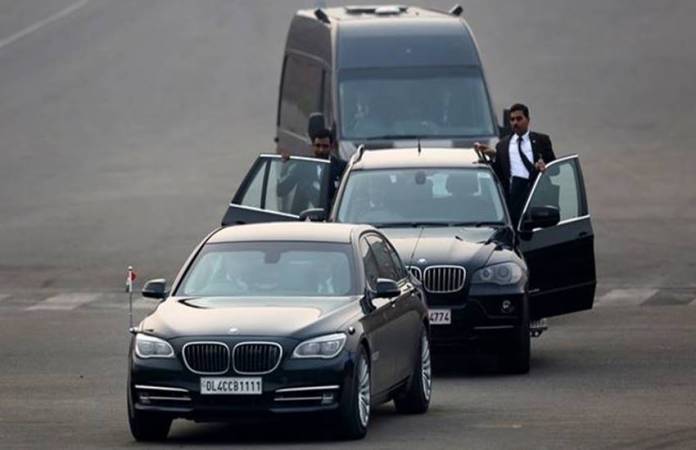 Narendra Modi cars - BMW 7 Series 760 Li High-Security Edition (Image source - Quora)