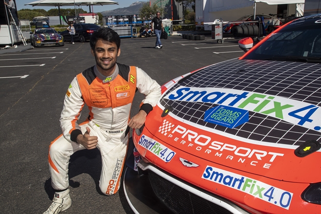 akhil rabindra aston martin racing driver academy Paul Ricard France