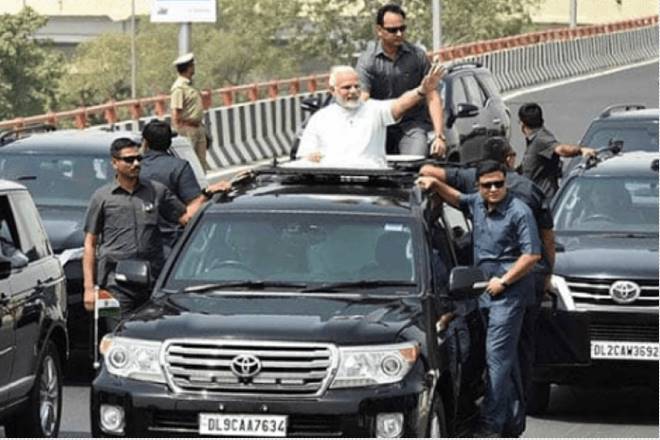 Narendra Modi cars - Toyota Land Cruiser (Image source - GoMechanic)