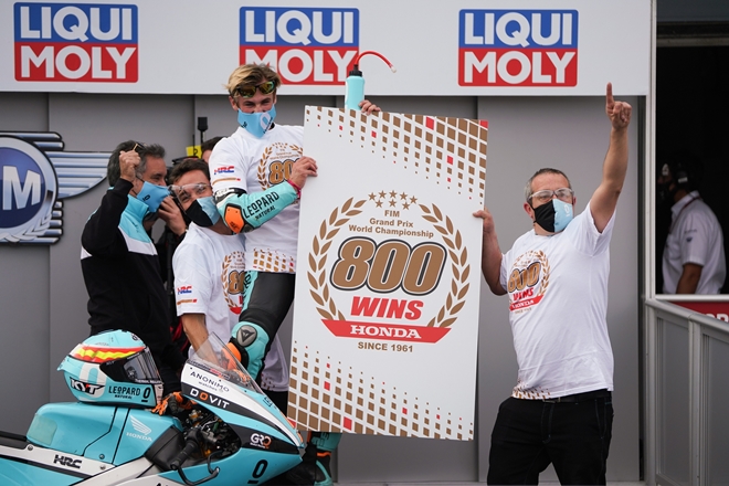 Masia 800th Grand Prix win Honda