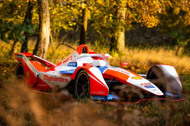 Mahindra M7Eectro Formula E car 2020 2021 revealed