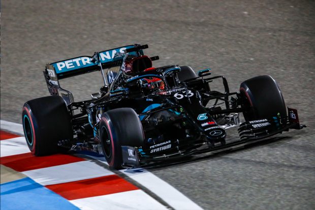 George Russell Sakhir GP Mercedes qualifying