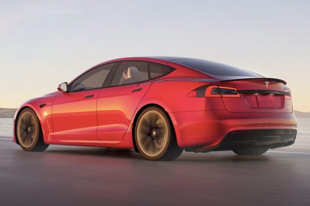 2021 Tesla Mdel S Rear