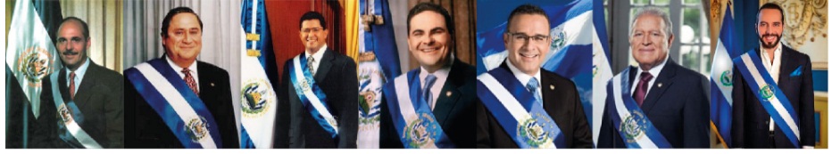 El Salvador, El Salvador presidents