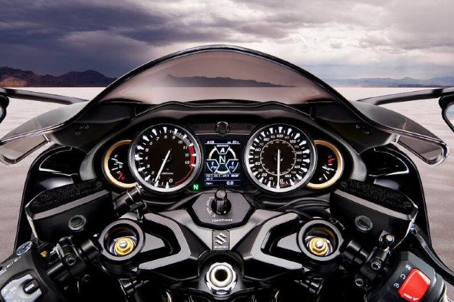 New Suzuki Hayabusa now gets a TFT LCD display in the instrument cluster