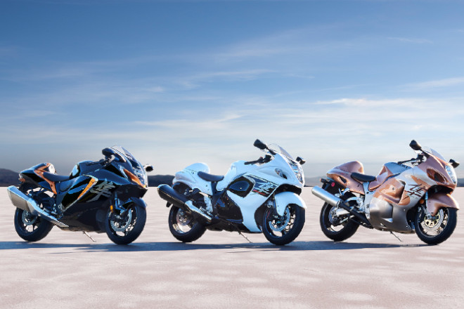 New Suzuki Hayabusa colours