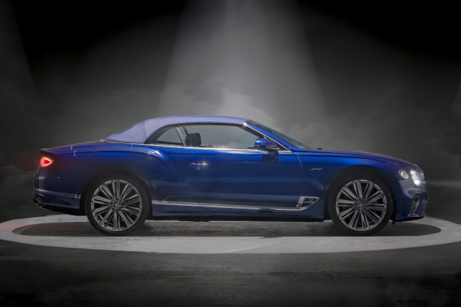 Bentley Continental GT Speed Convertible side view