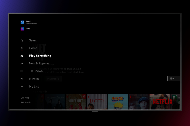 Netflix Play Something, Netflix