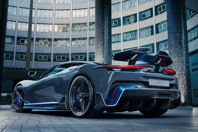 Pininfarina Battista rear view