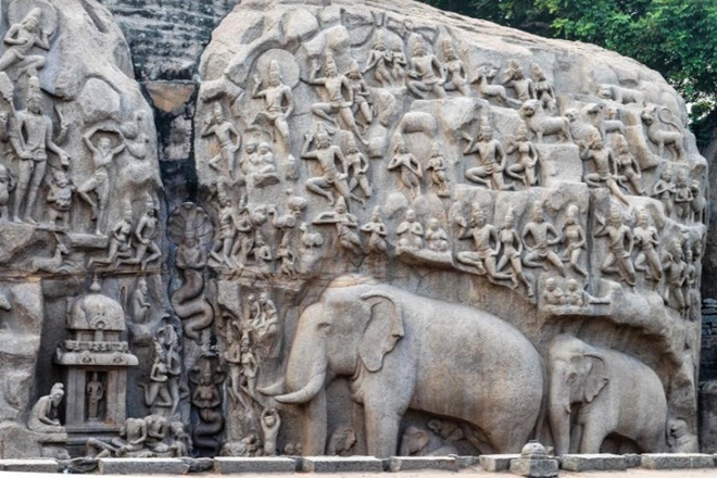 Mahabalipuram rock