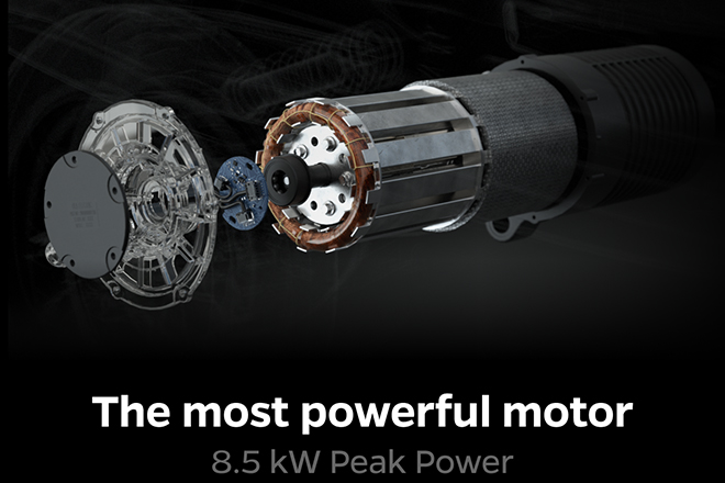 Ola S1 comes with a 8.5kW motor