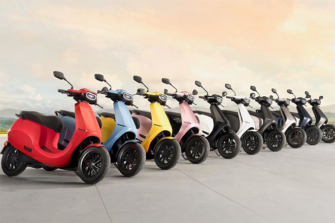 Ola Electric scooter will come in 10 colour options